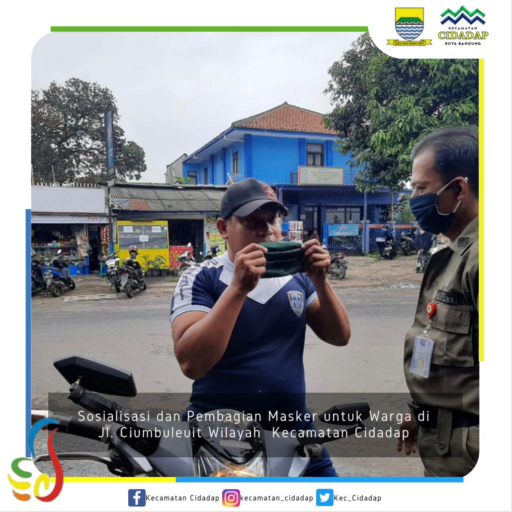 You are currently viewing Sosialisasi dan Pembagian Masker kepada Warga