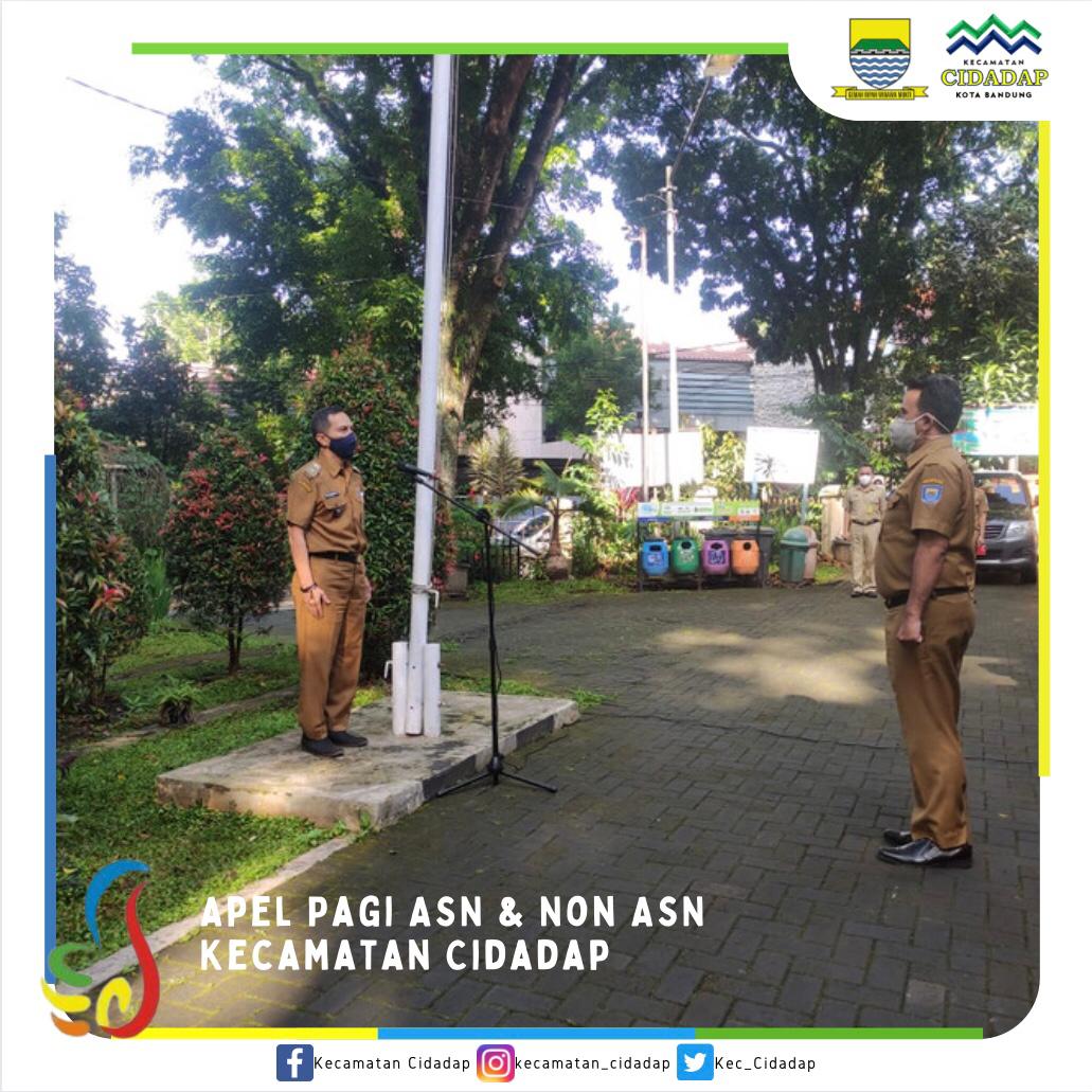 You are currently viewing Apel Gabungan bersama ASN dan Non ASN se Kecamatan Cidadap