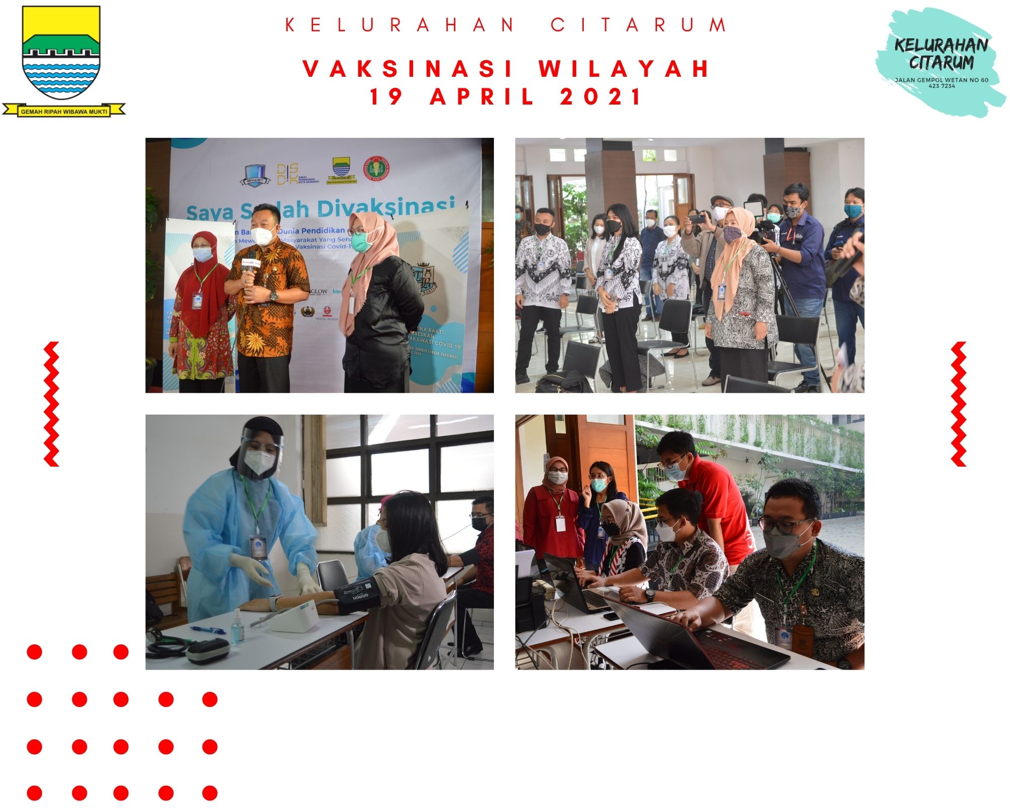 You are currently viewing Vaksinasi Wilayah Kecamatan Bandung Wetan