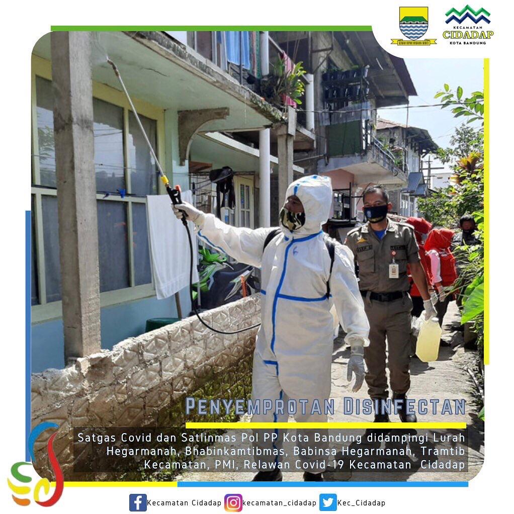 You are currently viewing Penyemprotan Disinfektan Kecamatan Cidadap